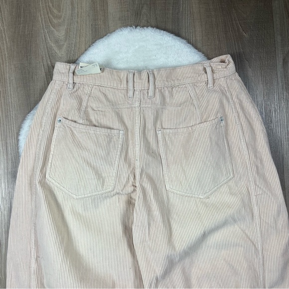 NWOT We The Free Good Luck mid rise barrel corduroy pants - Picture 12 of 14